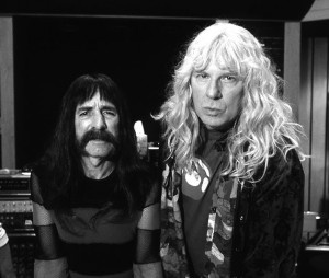 Derek Smalls (L) and David St. Hubbins reminisce about an obscure sexual manouvre called "The Spinal Tap"