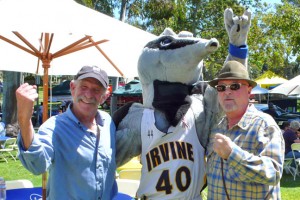 Pictured here are my friend Glen Pritzker, Peter the UCI Anteater, and yours truly, another one of UCIâ€™s authors. Photo by Jennifer Smith, UCI School of Humanities, Alumni Relations.  Thanks Jennifer!
