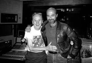 Les Paul and Mr. Bonzai, photo by David Schwartz