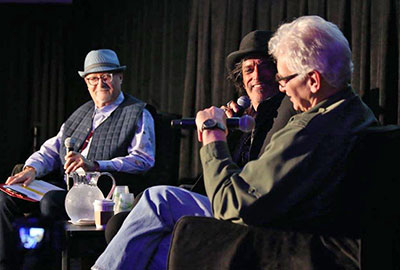 Pictured (L-R) are Mr. Bonzai, Joe Perry and Jack Douglas. Photo Courtesy of NAMM.